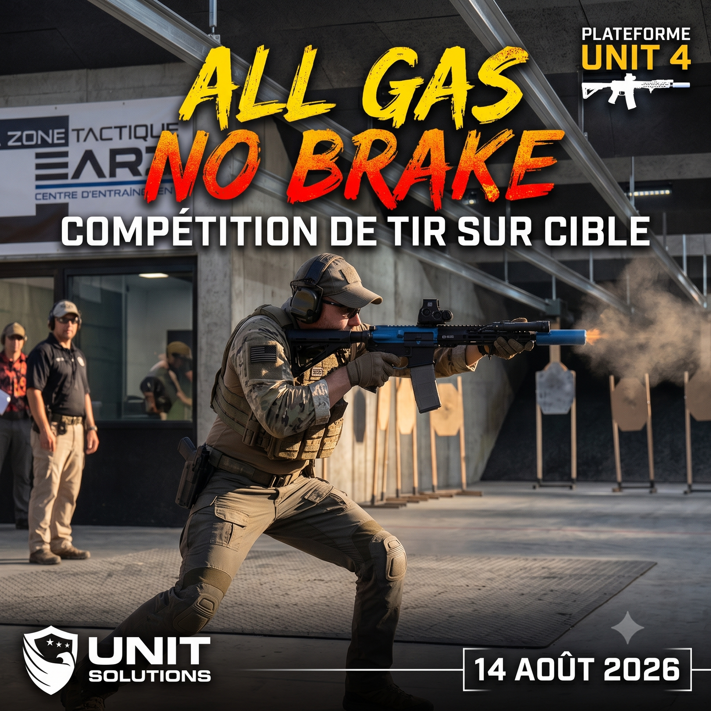''ALL GAS NO BRAKE'' ÉVÉNEMENT 14 AOUT 2026