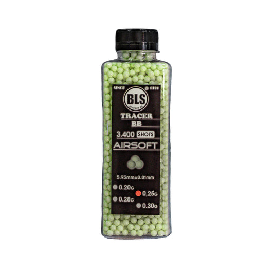 BLS BBS - PREMIUM AMMUNITION (BOTTLE) 3400BB'S TRACER