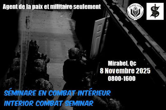SÉMINAIRE EN COMBAT INTÉRIEUR (8 NOVEMBRE 2025)